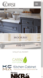 Mobile Screenshot of corsicabinets.com